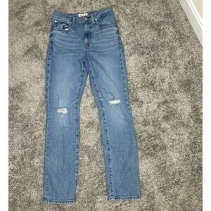 Madewell High-Rise Slim Boy Jean Size 25 waist
